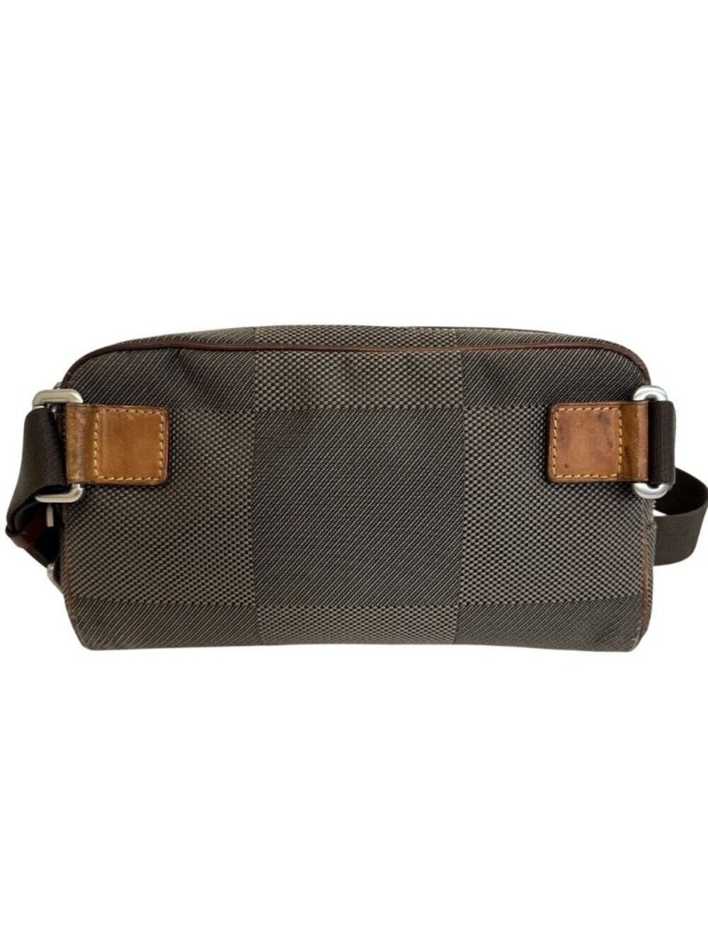 Louis Vuitton Damier Geant Acrobat Belt Bag Canvas Leather Brown